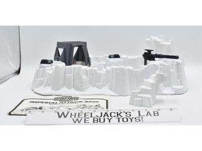 Hoth Imperial Attack Base W InstructionsVintage Star Wars ESB 1980 Action Figure