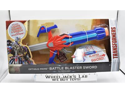 Optimus Prime Battle Blaster Sword NEW TLK The Last Knight Transformers hasbro