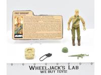 Duke First Sergeant 100% Complete GI Joe 1983 Hasbro Action Figure