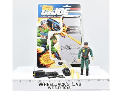 Big Bear V1 W/Cardback 100% Complete GI Joe 1992 Hasbro Action Figure Vintage