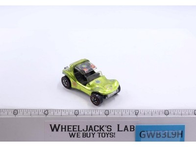 Sand Crab Spectraflame Lime Yellow 1969 1970 Redline Hot Wheels Mattel Vtg RL US