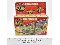 Condor Brad Turner w Box 100% Complete 1986 MASK M.A.S.K. Vehicle Kenner Vintage