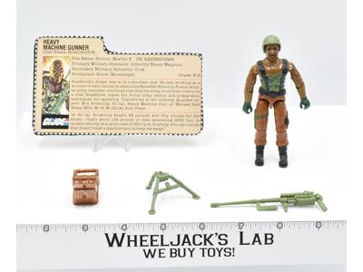 Roadblock V1 100% Complete GI Joe 1984 Hasbro Vintage Action Figure