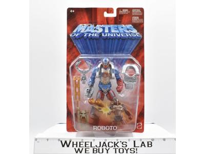 Roboto 200x 2003 NEW MOSC He-Man MOTU Masters of the Universe Mattel