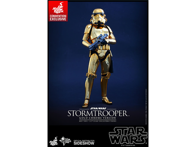MMS364 Gold Chrome Stormtrooper Star Wars Hot Toys 1:6 Scale Figure NEW SEALED