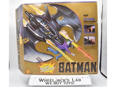 Batwing Villain Cruncher Batman W Box Toybiz 1989 Action Figure Vehicle