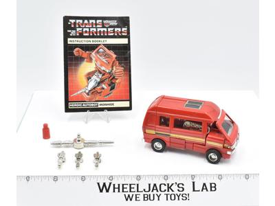 Ironhide ~ 100% Complete 1984 Vintage G1 Transformers Action Figure W MANUAL