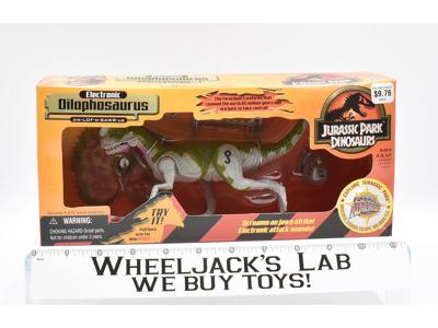 Electronic Dilophosaurus NEW Jurassic Park Dinosaurs Hasbro 1999