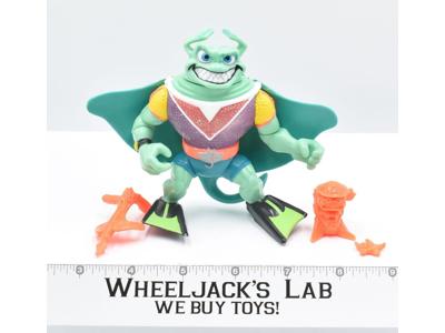 Ray Fillet 100% Complete 1990 TMNT Teenage Mutant Ninja Turtle Playmates Vintage