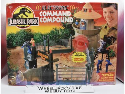 Jurassic Park Electronic Command Compound Playset NEW SEALED Kenner 1993