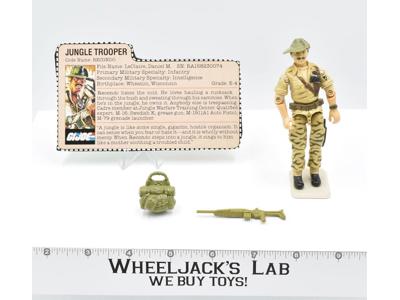 Recondo v1 100% Complete 1984 GI Joe Hasbro Action Figure Vintage