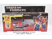 Powermaster Optimus Prime MIB 100% Complete 1988 Vintage Hasbro G1 Transformers