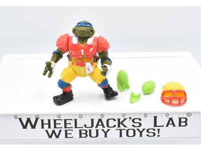 TD Tossin' Leo 100% Complete 1991 TMNT Teenage Mutant Ninja Turtle Playmates