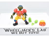 TD Tossin' Leo 100% Complete 1991 TMNT Teenage Mutant Ninja Turtle Playmates