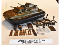 Killer Whale Hovercraft #2 100% Complete 1984 GI Joe ARAH Cobra Vehicle