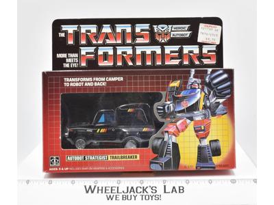 Trailbreaker NR MINT FIGURE NICE BOX Complete 1985 Vintage G1 Transformers