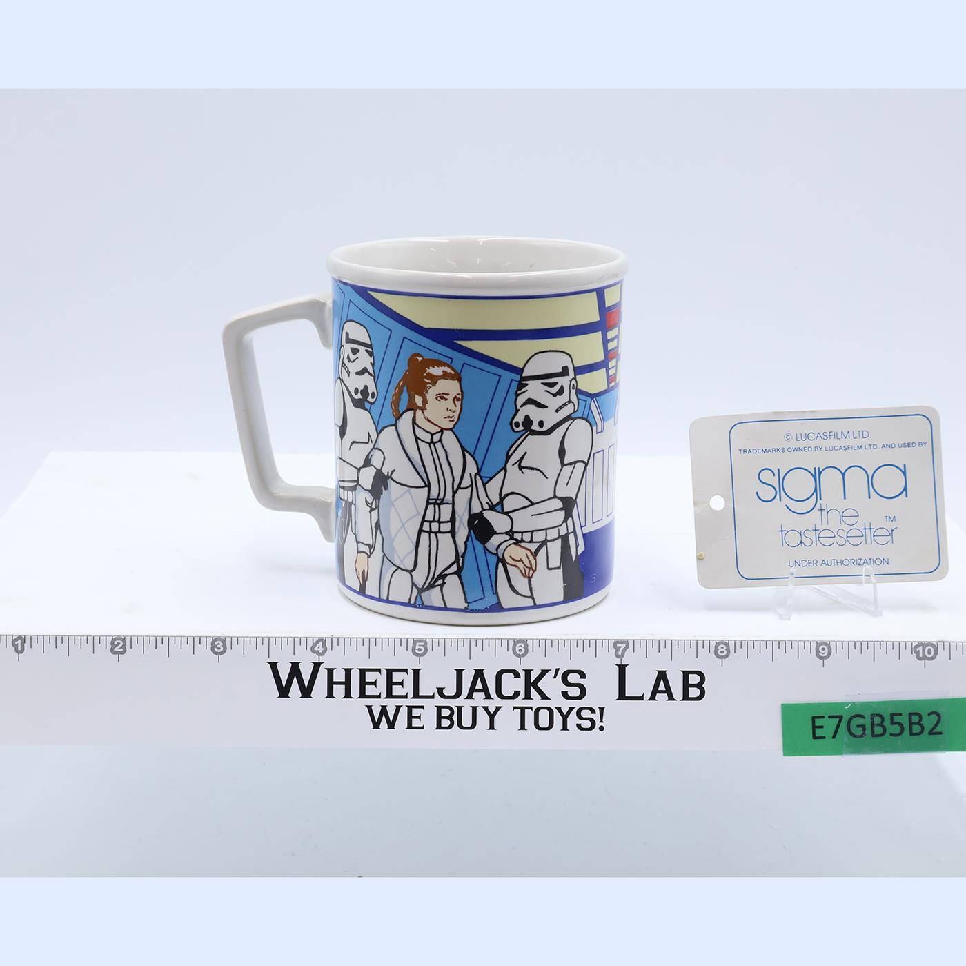 Princess Leia Stormtroopers Vader Mug Star Wars Sigma The Tastesetter Vintage