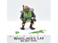 Navy Seal Mike 100% Complete 1992 Teenage Mutant Ninja Turtle Playmates Vintage