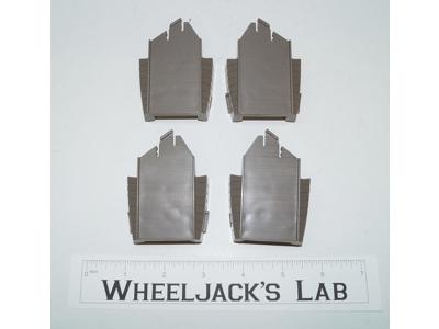 Omega Supreme Track Pieces E + F + G + H 1985 G1 Transformers Vintage Hasbro