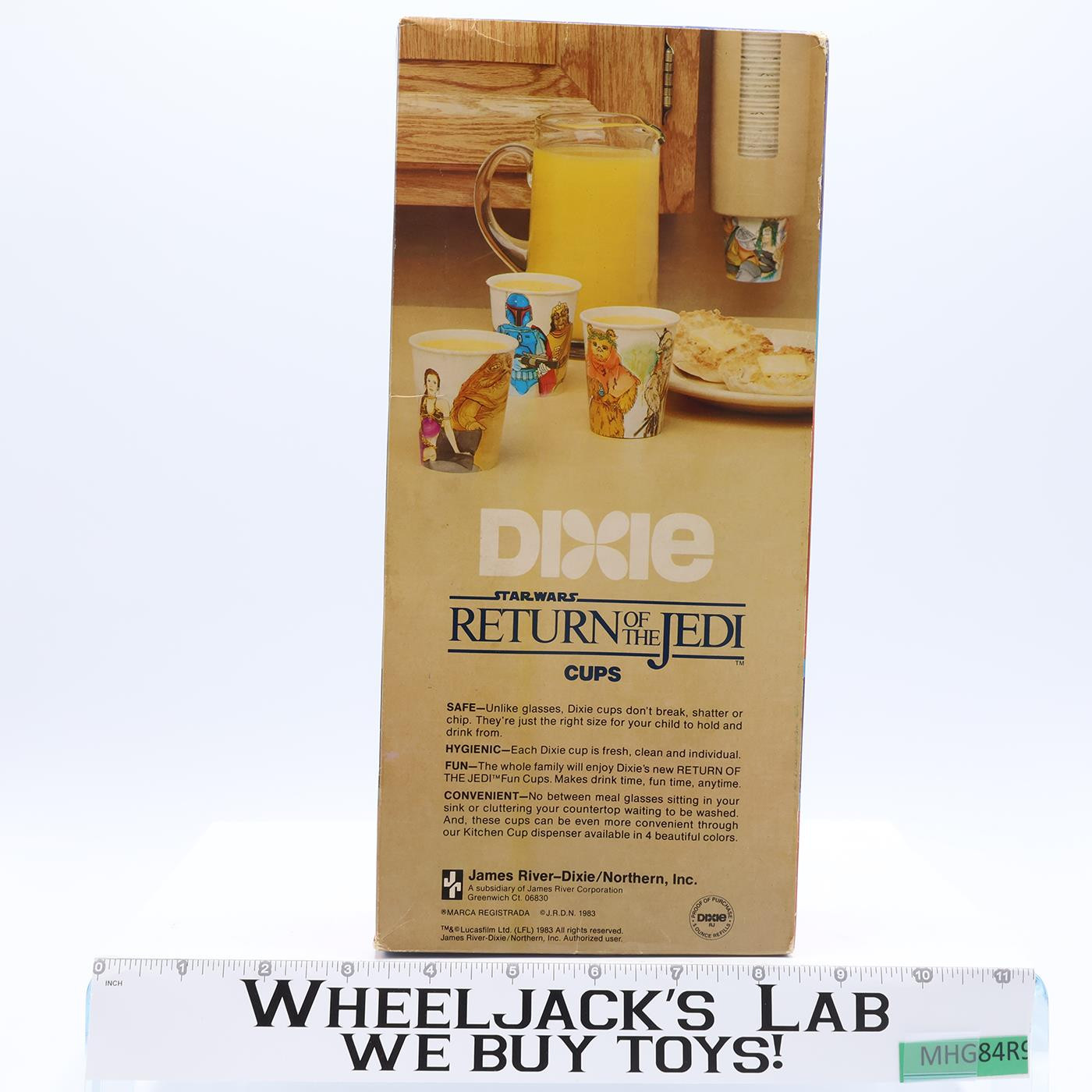 Star Wars Return of the Jedi 5oz Dixie Cups 100ct 1983 Vintage NEW