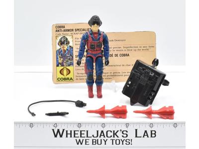 Scrap Iron V1 100% Complete GI Joe 1984 Hasbro Action Figure Vintage