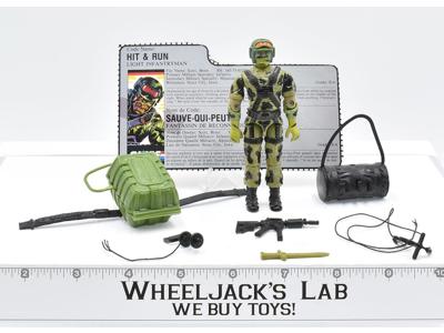 Hit &amp; Run TARGET GI Joe 1988 Hasbro Action Figure Vintage
