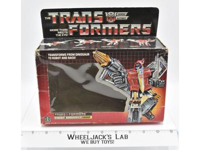 Swoop Box Only 1985 Action Figure Vintage Hasbro G1 Transformers