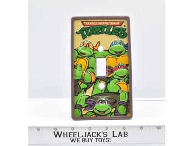Wall Light Switch Plate 1990 Mirage TMNT Teenage Mutant Ninja Turtles Vintage