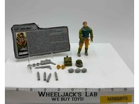 Capt. Grid-Iron V1 100% Complete 1990 G.I. Joe Hasbro Vintage Action Figure