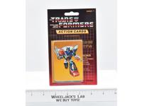 Skids Sealed Pack Card #9 of Transformers Trading Action Cards 1985 G1