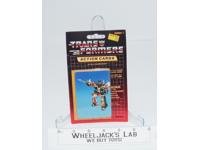 Rumble Sealed Pack Card #106 Transformers Trading Action Cards 1985 G1