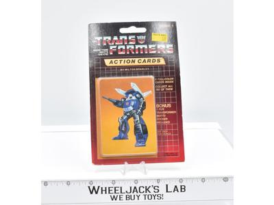 Tracks Sealed Pack Card #5 of Transformers Trading Action Cards 1985 G1