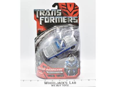 Recon Barricade Decepticon Deluxe Class 2007 NEW MOSC Hasbro Transformers