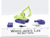 Scavenger * 100% Complete 1985 Vintage G1 Transformers Excavator Action Figure