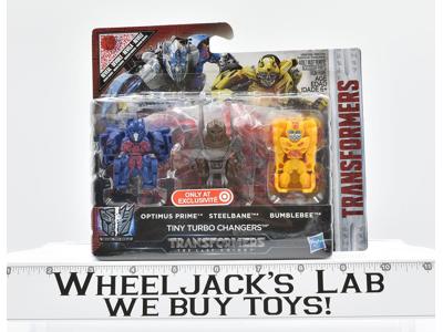 Optimus Prime Steelbane Bumblebee #2 3Pack MISB The Last Knight TLK Transformers