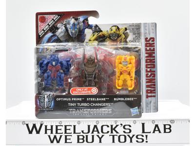 Optimus Prime Steelbane Bumblebee 3 Pack MISB The Last Knight TLK Transformers