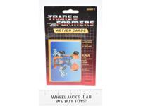 Huffer Sealed Pack Card #22 Transformers Trading Action Cards 1985 G1