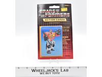 Blaster Sealed Pack Card #19 of Transformers Trading Action Cards 1985 G1