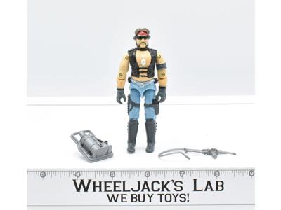 Torch #1 v1 GI Joe 100% Complete 1985 Hasbro Action Figure Vintage