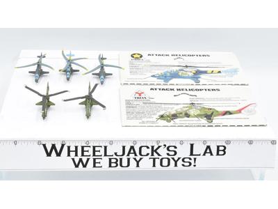 Attack Helicopters Aircraft Lot Diecast Military Mega Force Kenner 1989