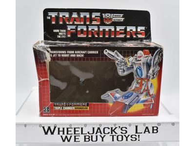 Broadside Box Only 1986 Action Figure Vintage Hasbro G1 Transformers