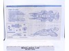 Ice Sabre 1992 ORIGINAL Instructions Blueprints G.I. Joe Hasbro Action Figure