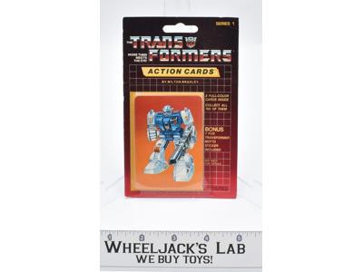 Twintwist Sealed Pack Card #21 of Transformers Trading Action Cards 1985 G1