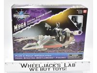 Mega Spectra Titanium Silver Sector Cycle NEW Beetleborgs Bandai 1997