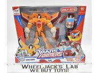 Sunstorm Vs. Autobot Ratchet 2008 Transformers Animated Action Figure