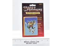 Grimlock Sealed Pack Card #34 of Transformers Trading Action Cards 1985 G1