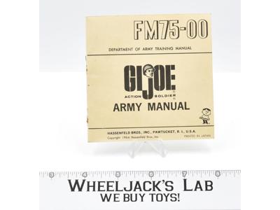 GI Joe 1964 12" Army Manual Vintage Action Figure Hasbro