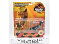 Pachycephalosaurus &amp; Dinosaur Trainer NEW Jurassic Park Dinosaurs Hasbro 1999