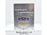 The Original Transformers Seasons 3 Part 2 and Season 4 2003 DVD's W Cel's Rhino