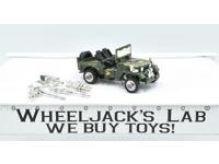 Hound * 100% Complete 1984 Pre-Rub Vintage Hasbro G1 Transformers Jeep